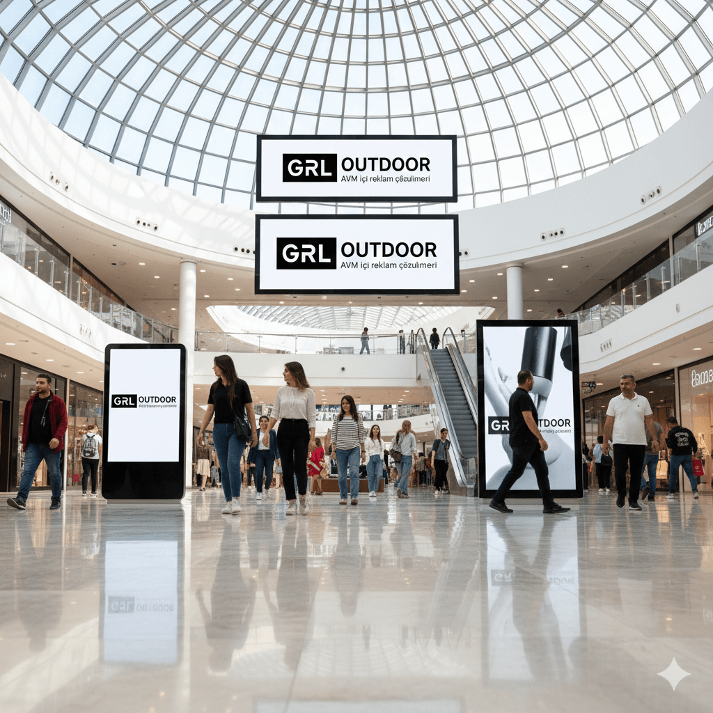 Edremit Balıkesir Çanakkale AVM Alışveriş Merkezi İçi Dijital Ekran Reklamı