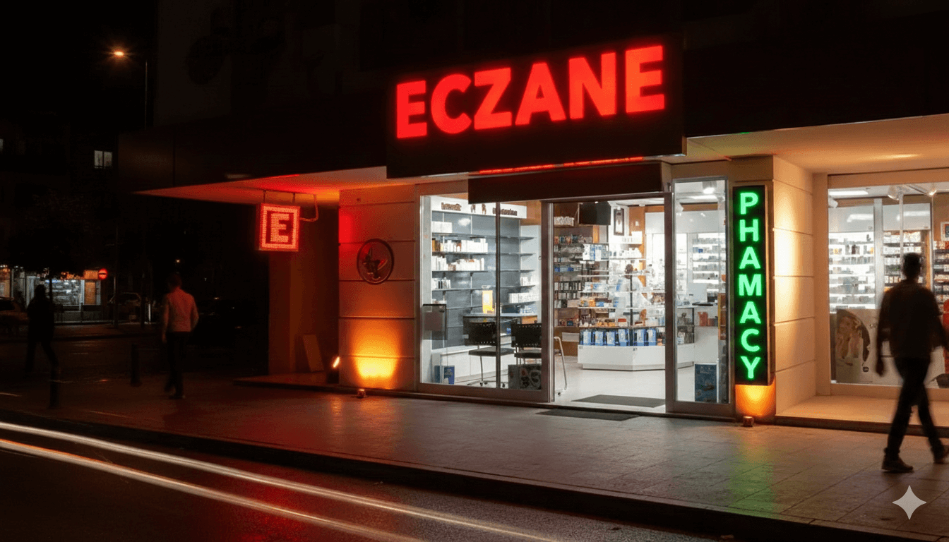 Edremit Balıkesir Çanakkale Yol Üstü LED Tabela Eczane Tipi Dijital Pano