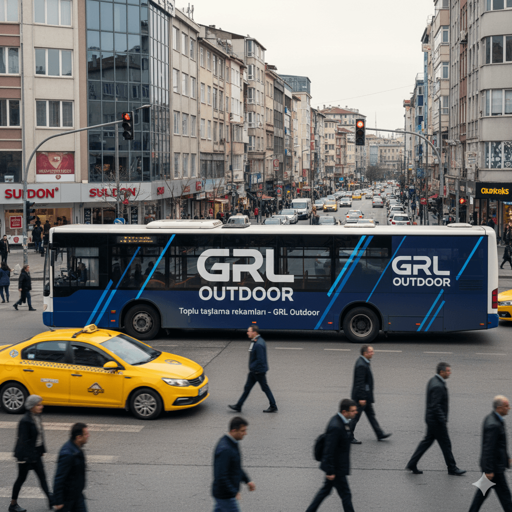 Edremit Balıkesir Çanakkale Otobüs Tramvay Metro Toplu Taşıma Reklamı
